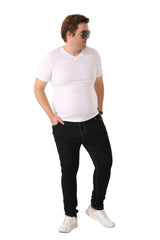 GINGTTO Mens Stretch Jeans(B&T)