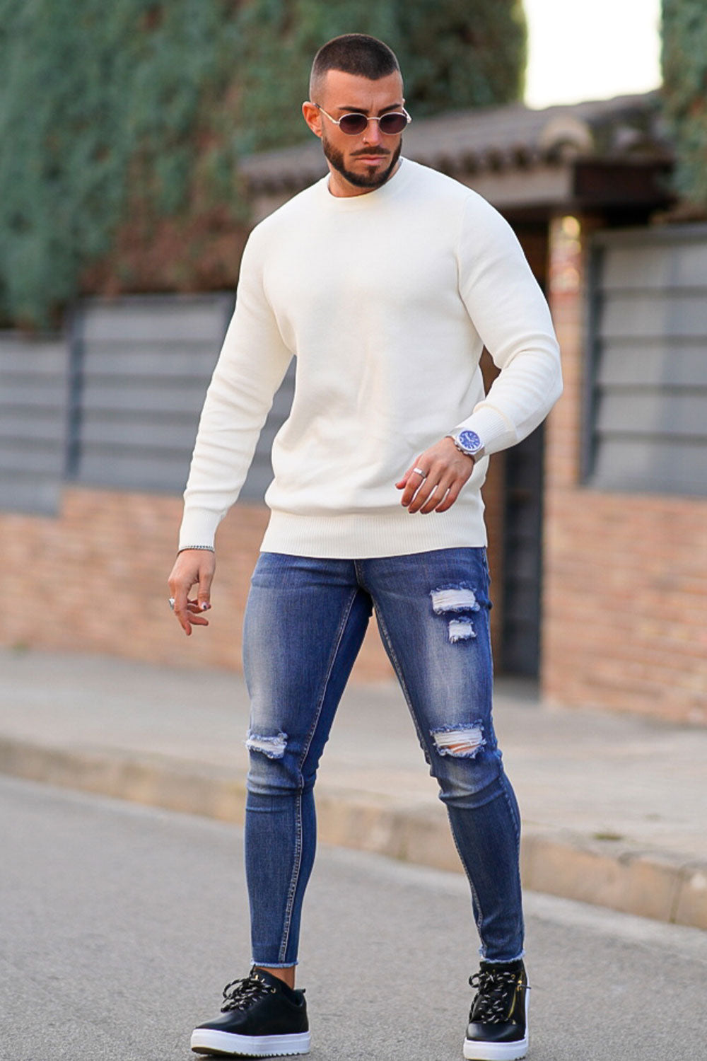Gingtto Men's Round Neck Sweaters: Comfort And Style Redefined