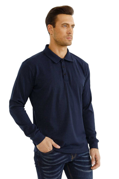 Gingtto's Men's Classic Polo Shirts: Tailored Fit, Ultimate Comfort