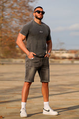 Gingtto Stay On Trend With Our Collection Of Men's Denim Shorts