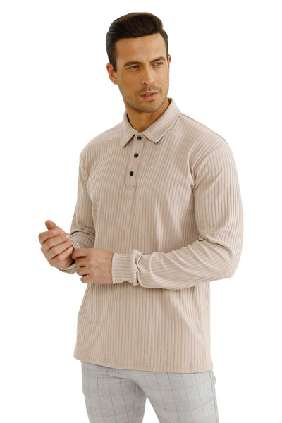Gingtto: Elevate Your Style With Men's Pure Color Polo Shirts
