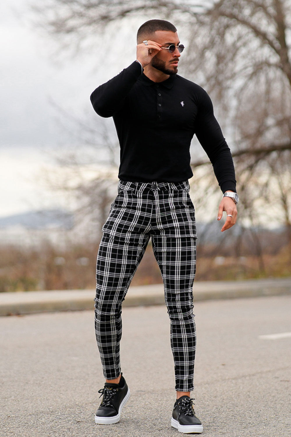 Tartan chino store