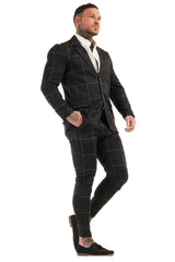 GINGTTO - Chaqueta de traje informal para hombre, abrigos deportivos ligeros