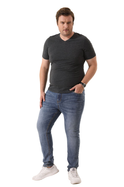 Men's blue stretch jeans(B&T)