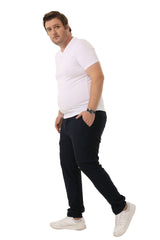 GINGTTO New Mens Casual Chinos Pants Slim Fit(B&T)