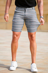 Gingtto Sharp and Comfortable: Men's Chino Shorts Collection-Dark Grey