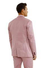 Gingtto Men's Formal Suitable Pink Jacket: Tailored Excellence