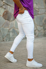 Jeans skinny -todos jeans elásticos brancos