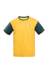 Men's Crew Neck T-shirt - Yellow