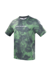 GINGTTO Mens Crew Neck T-shirts-Green