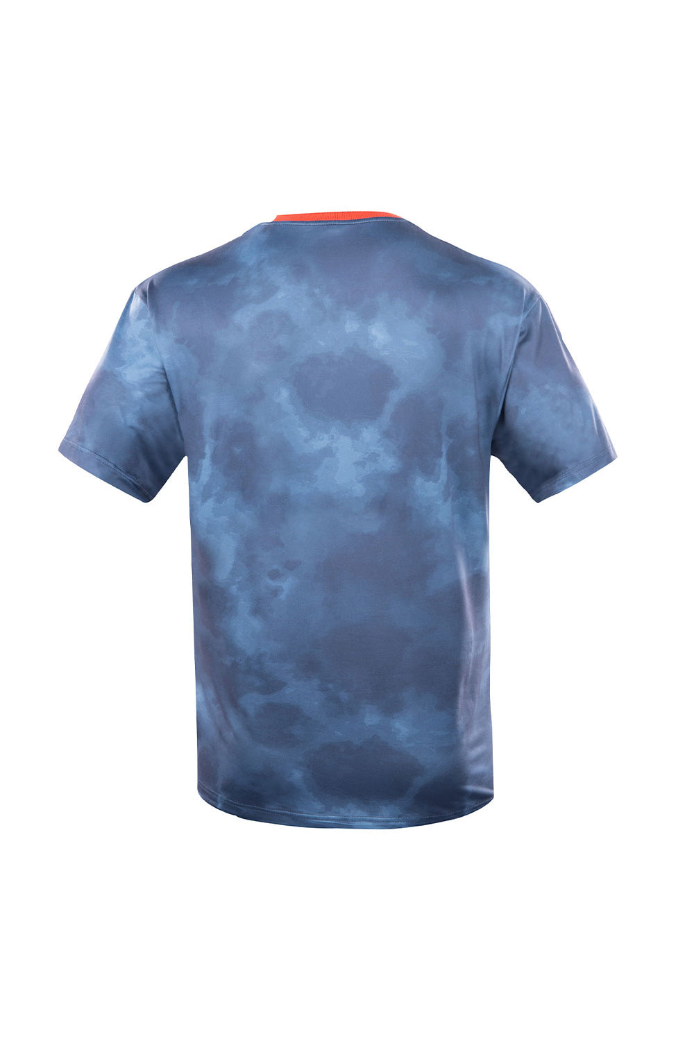 GINGTTO Herren Rundhals T-Shirts-Blau